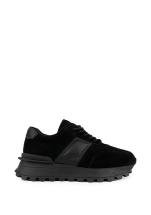 LINDA BAUMANN panelled chunky sneakers - Black