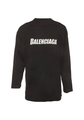 Balenciaga Pre-Owned printed jersey T-shirt - Black