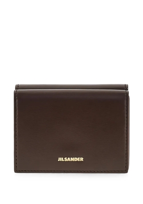 Jil Sander mini wallet - Brown