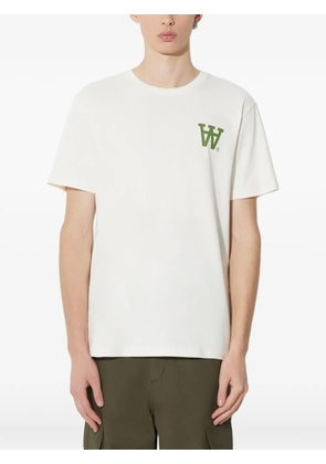 Wood Wood Ace cotton T-shirt - White