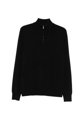 BOMPARD half-zip sweater - Black