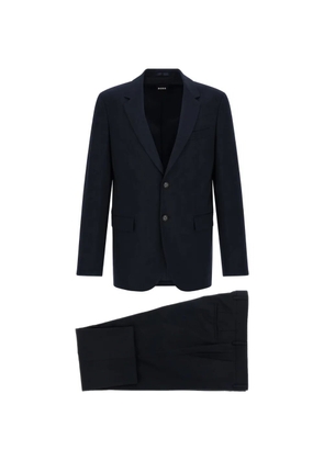 BOSS slim-fit single-breasted suit - Blue
