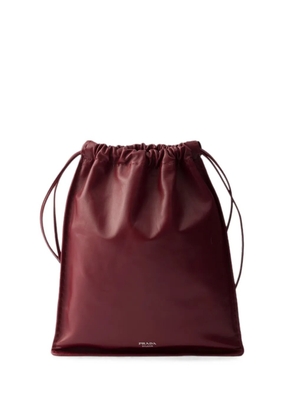 Prada Wish nappa leather pouch - Red