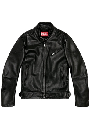 Diesel L-Hein leather biker jacket - Black