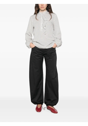 Marella Mllkiwi striped shirt - White