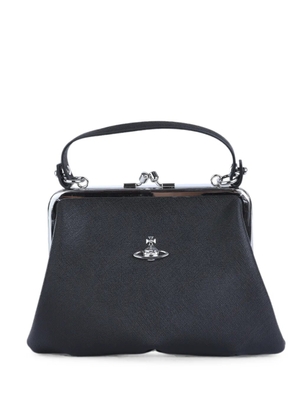 Vivienne Westwood Granny Frame Orb-plaque tote bag - Black