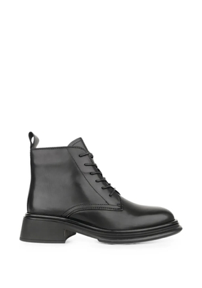 LINDA BAUMANN lace-up ankle boots - Black
