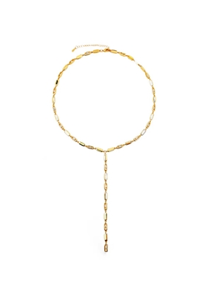 Lady D World GeoLink Y necklace - Gold