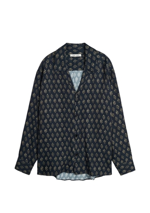 Cmmn Swdn Rhodes printed shirt - Blue