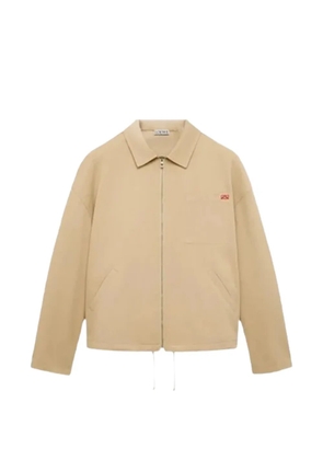 LOEWE zip-up jacket in cotton - Neutrals