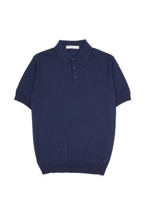 BROOKSFIELD buttoned polo shirt - Blue