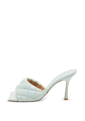 Bottega Veneta Pre-Owned Lido quilted sandals - Blue
