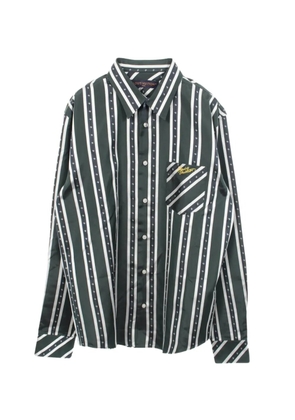 Louis Vuitton Pre-Owned 2020s striped long-sleeve shirt - Green