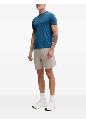 Under Armour Velociti Pro perforated-detail logo-print T-shirt - Blue