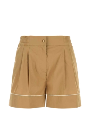 Moncler tailored cotton-blend shorts - Neutrals