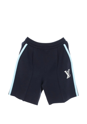 Louis Vuitton Pre-Owned 2020s LV-logo shorts - Blue