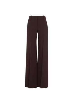 Ermanno Scervino Interlock flared trousers - Brown