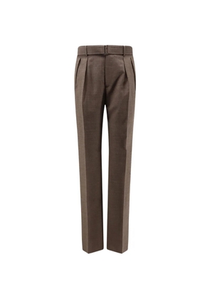 Tagliatore Nevil double-pleat tailored trousers - Brown