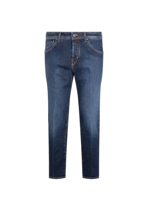 Jacob Cohën faded-effect jeans - Blue