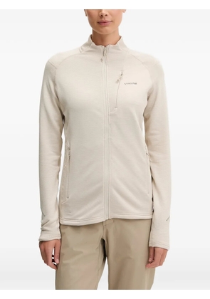 Viking Birger zip-up ribbed jacket - Neutrals