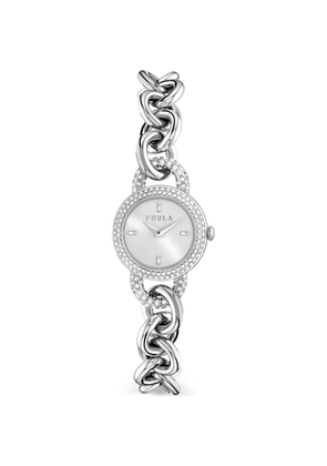 Furla crystal 34mm watch - Silver