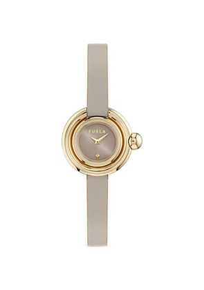 Furla brown dial 30mm watch - Neutrals