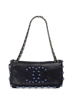CHANEL Pre-Owned 2008 CC Obsession leather shoulder bag - Black