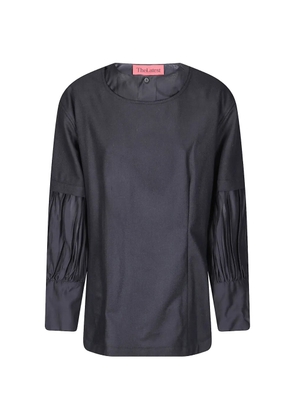 THELATEST Erin balloon-sleeve blouse - Black