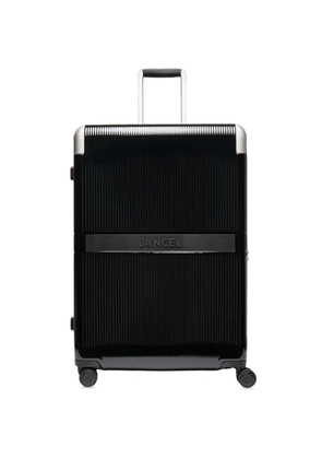 Lancel large Empreinte logo-plaque ridged luggage - Black