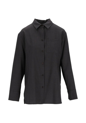 'S Max Mara chest-pocket button-down shirt - Grey