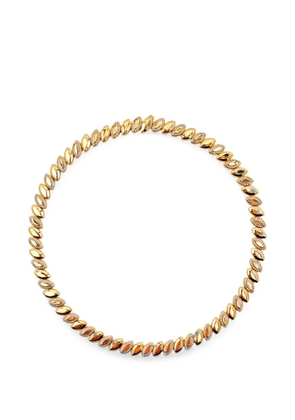 Lady D World Lumineye crystal-embellishment necklace - Gold
