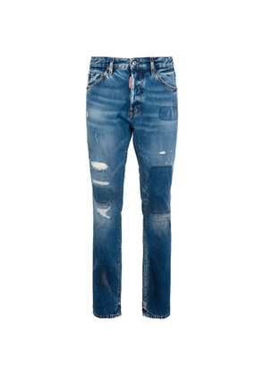 DSQUARED2 worker wash Teddy jeans - Blue