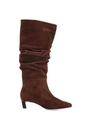 ALOHAS Kalila slouchy suede boots - Brown