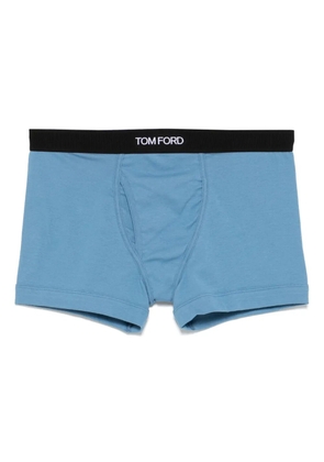 TOM FORD logo-waistband boxers - Blue