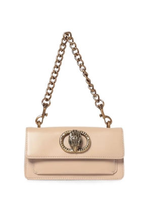 Kurt Geiger London Eagle plaque shoulder bag - Neutrals