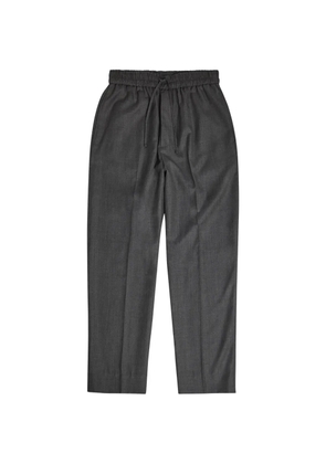 Officine Generale drawstring-waist trousers - Grey