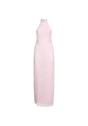 ROTATE BIRGER CHRISTENSEN lace halterneck dress - Pink