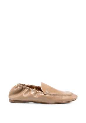 ODISSI elasticated loafers - Brown