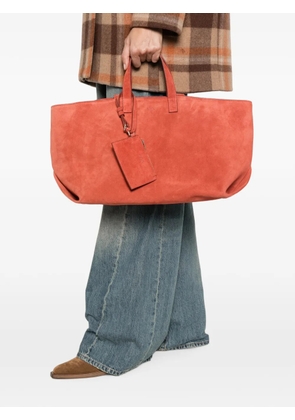 A.P.C. Drummer suede tote bag - Orange