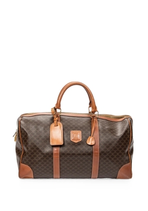 Celine Pre-Owned Macadam Boston travel bag - Brown
