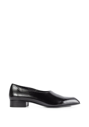 KHAITE Colt slip-on loafers - Black