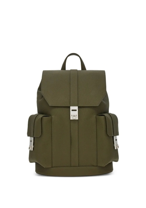 Ferragamo Utility backpack with Hug buckles - Green