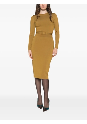 TOM FORD belted long-sleeve sweater - Neutrals