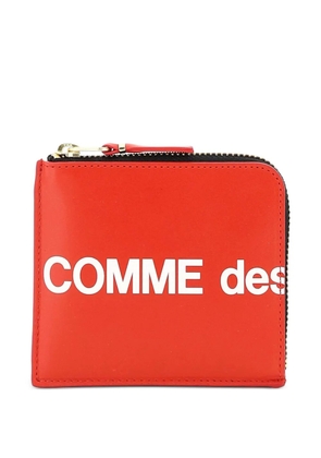 Comme Des Garçons Wallet logo-detail wallet - Red