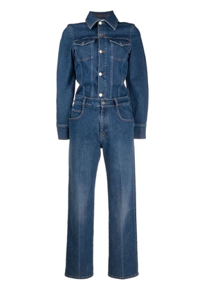 Stella McCartney vintage-wash denim jumpsuit - Blue
