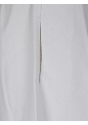 Labo Art elasticated-waist midi skirt - White
