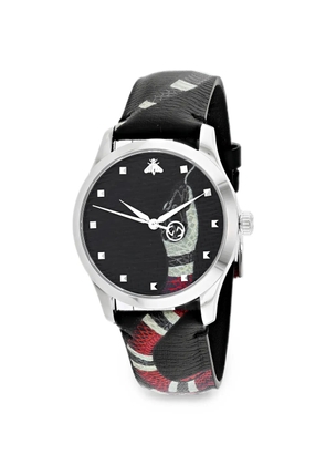 Gucci G-Timeless 38mm watch - Black