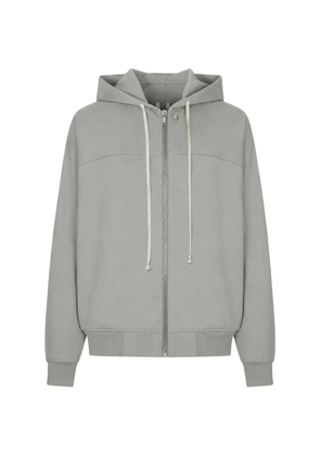 Rick Owens Tower windbreaker in DRK pearl heavy jersey - Grey