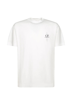 C.P. Company logo-print T-shirt - White
