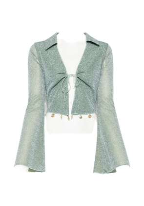 Oséree Lumiere charm shirt - Green